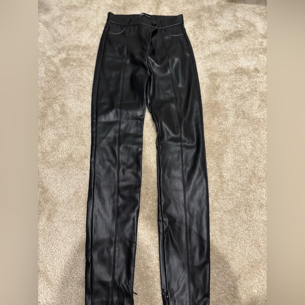 Zara Leather Pants